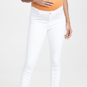 7 For All Mankind The Ankle Skinny Maternity Jean